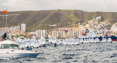 Javier Ojeda vencedor de la Copa Canarias de la clase Optimist Javier Ojeda vencedor de la Copa Canarias de la clase Optimist