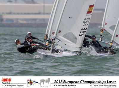 Joel Rodríguez se mete entre los 20 mejores del Europeo de Laser Joel Rodríguez se mete entre los 20 mejores del Europeo de Laser