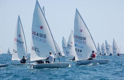 Jordi Capella y Pep Campi lideran el inicio del Euro Laser Masters Cup Jordi Capella y Pep Campi lideran el inicio del Euro Laser Masters Cup