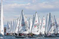 Jordi Lladó Y Lara Sabine Himmes asumen el mando de la flota Laser 4.7 en el Mar Menor