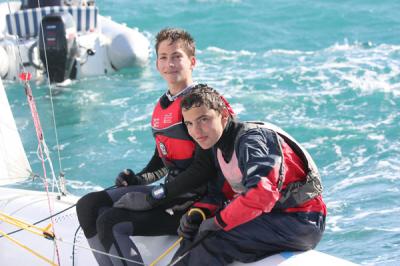 Jordi Xammar y Joan Herp (CN El Masnou) campeones de España absolutos y juveniles de la clase 420 Jordi Xammar y Joan Herp (CN El Masnou) campeones de España absolutos y juveniles de la clase 420