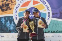 Jordi Xammar y Nora Brugman, campeones del mundo de 470 