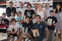 Jornada dominical sin viento en el Trofeo BBVA del Náutico de La Coruña