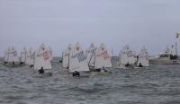 Jornada en blanco en el Meeting VANGUARD de optimist en A Coruña