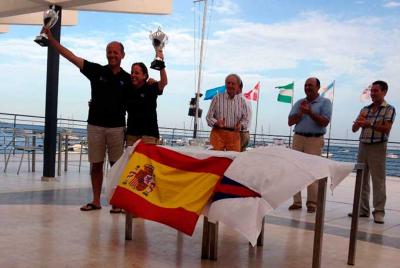 José Coello y María Poblaciones, nuevos campeones de España snipe master José Coello y María Poblaciones, nuevos campeones de España snipe master