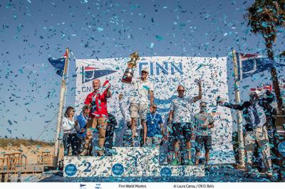 José Luis Doreste se proclama campeón del Mundial Máster de Finn en el CN El Balís