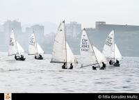 José Palacio y Alberto Suárez, primeros líderes en la clase Snipe del Trofeo de Otoño de Vela Ligera, del RCA de Regatas.