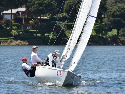 Juan Pablo y José Manuel de Diego y Julio Soria ganan la Copa de España de Soling en el RCN Madrid Juan Pablo y José Manuel de Diego y Julio Soria ganan la Copa de España de Soling en el RCN Madrid