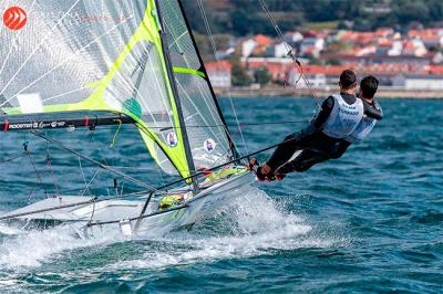 Kike Luján y Antonio Torrado logran la medalla de bronce en la Copa de España de 49er 