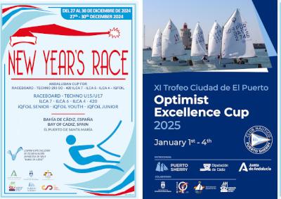 La Bahía de Cádiz, epicentro de la Vela con las Regatas de Año Nuevo y Excellence Cup de Optimist La Bahía de Cádiz, epicentro de la Vela con las Regatas de Año Nuevo y Excellence Cup de Optimist