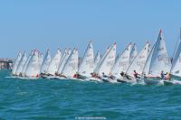 La bahía de Cádiz sorprende a los aspirantes del europeo de ILCA 4 