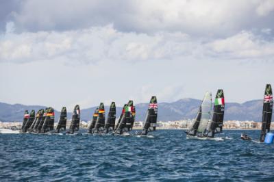 La bahía de Palma se vistió de vela olímpica La bahía de Palma se vistió de vela olímpica