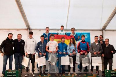 La Comunitat Valenciana copa el podio en la general absoluta en el campeonato de España Laser 4.7