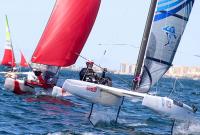 La Copa de Andalucia de Catamaranes se disputa este fin de semana en aguas de Sotogrande.