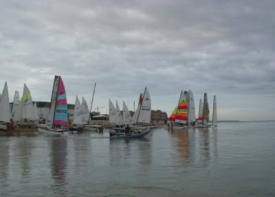 La edición XLIII del Ascenso Internacional del Guadalquivir pasada por agua La edición XLIII del Ascenso Internacional del Guadalquivir pasada por agua