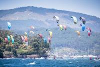 La ensenada de San Simón, corazón de la ría de Vigo, calienta motores para el IV KiteFest Cesantes Trofeo Xacobeo