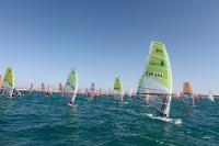 La flota balear domina en el nacional de windsurf & iqfoil juvenil de Santa Pola