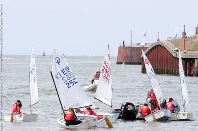 La flota de Optimist inicia en La Haya el asalto al campeonato de Europa