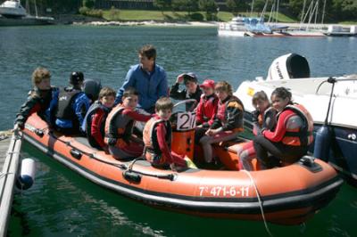 La flota francesa arriba a Baiona para disputar el Meeting Internacional de Optimist La flota francesa arriba a Baiona para disputar el Meeting Internacional de Optimist
