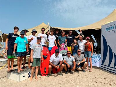 La FVCV proclama a sus campeones autonómicos del Open de WingFoil en el CD Marina El Portet de Denia