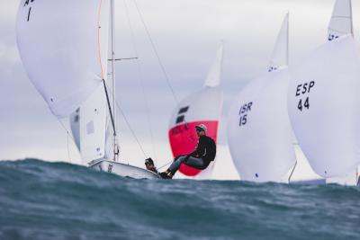 La jornada de entrenamiento oficial anticipa un Mundial de 470 muy abierto La jornada de entrenamiento oficial anticipa un Mundial de 470 muy abierto