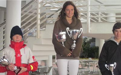 La malagueña Manuela Huidobro se confirma campeona de la Copa de Andalucía de Optimist 2012