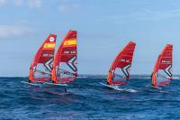 La meteo favorece un emocionante Campeonato de Baleares Trofeo Dyreco de IQFoil y Techno 293
