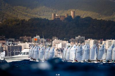 La primera jornada de la Regata Audax Marina llena de velas la Bahía de Palma La primera jornada de la Regata Audax Marina llena de velas la Bahía de Palma