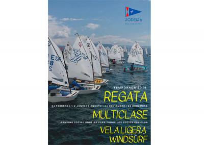 La Regata Multiclase del Rodeira llega con cinco pruebas de febrero a diciembre