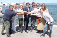 La Ría de Arousa recibirá en el Europeo júnior a 400 regatistas de cuatro continentes que “verán que vivimos en el paraíso”, dice el alcalde de Vilagarcía