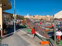 La segunda jornada de la Copa de España de Windsurf en Melilla concluyó en blanco