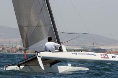 La tripulación de Claus Denk se proclama vencedora del Campeonato de Andalucía de Catamarán en aguas de Chipiona La tripulación de Claus Denk se proclama vencedora del Campeonato de Andalucía de Catamarán en aguas de Chipiona