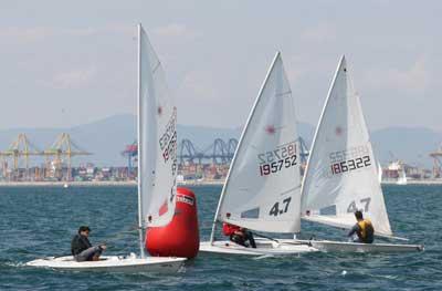 La vela ligera del  RCN Valencia estrena su Trofeo Presidente 2011 