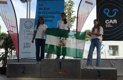 Las andaluzas Olivia Sánchez y Laura Béjar se proclaman campeonas de España de Techno Sub 15 y Techno Plus, respectivamente. Las andaluzas Olivia Sánchez y Laura Béjar se proclaman campeonas de España de Techno Sub 15 y Techno Plus, respectivamente.