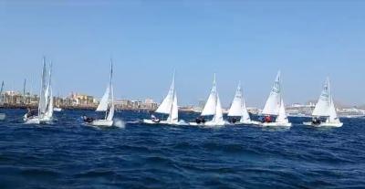 Las Flotas de Snipes de Gran Canaria comienza fuerte el año nuevo. Las Flotas de Snipes de Gran Canaria comienza fuerte el año nuevo.