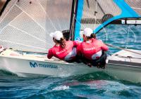 Las tripulaciones Movistar, listas para los Mundiales de Nacra y 49er FX