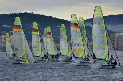 Los 49er salvan la segunda jornada de la Palamós Chritsmas Race Los 49er salvan la segunda jornada de la Palamós Chritsmas Race