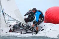 Los canarios Gustavo y Rafael del Castillo como favoritos, apuntan al título nacional de Snipe en el Mar Menor