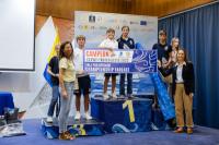  Los canarios Manuel Florido y Marta Mansito ganan la medalla de oro en la categoría reina del Trofeo AECIO 