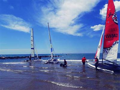 Los catamaranes de Benicassim también participarán en la Regata Costa Azahar Los catamaranes de Benicassim también participarán en la Regata Costa Azahar