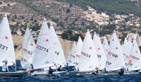 Los favoritos cumplen en la primera jornada del Trofeo RCN Calpe de Vela Ligera 