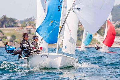 Los Mundialistas Junior de 420 competirán en el Trofeo Baitra del Monte Real Club de Yates