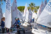 Los más pequeños, protagonistas del Trofeo Repsol de Optimist del Club Nàutic Sa Ràpita