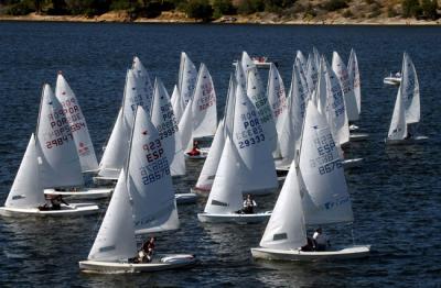 Los portugueses Diogo Pereira y Gonzalo Ribeiro al frente del Ibérico en el Pantano de San Juan Los portugueses Diogo Pereira y Gonzalo Ribeiro al frente del Ibérico en el Pantano de San Juan