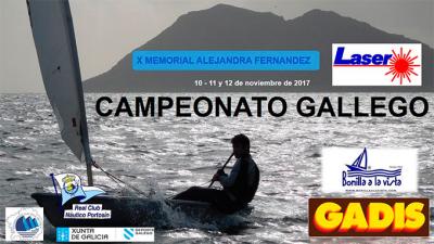 Los próximos días 10, 11 y 12 de noviembre se celebrará en aguas de la Ria Muros Noia el CAMPEONATO GALLEGO de la Clase Laser Los próximos días 10, 11 y 12 de noviembre se celebrará en aguas de la Ria Muros Noia el CAMPEONATO GALLEGO de la Clase Laser