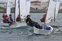 Los regatistas del Real Club Astur de Regatas dominaron en la Regata Unicef de Vela Ligera. 