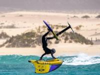 Los riders andaluces rozan el pleno en aguas de Sancti Petri en el Cpto de Andalucía y Copa de España de Wingfoil