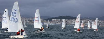 Los vigueses Pablo Cabello y Javier Lago virtuales campeones de España de Vaurien Los vigueses Pablo Cabello y Javier Lago virtuales campeones de España de Vaurien