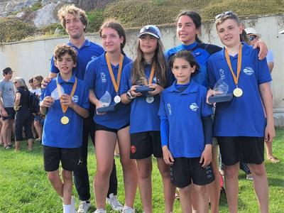 Lucas Montiu y Manu Alegret, Campeones de Catalunya de Optimist G3 Lucas Montiu y Manu Alegret, Campeones de Catalunya de Optimist G3