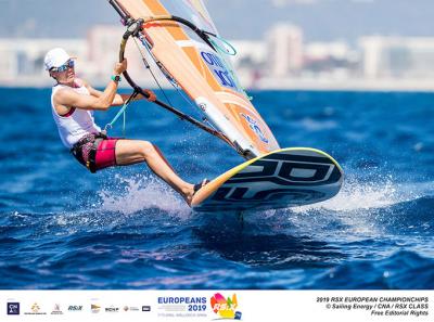 Manchón (RS:X femenino) y Pastor (RS:X masculino) finalizan novenos en el Campeonato de Europa de windsurf Manchón (RS:X femenino) y Pastor (RS:X masculino) finalizan novenos en el Campeonato de Europa de windsurf